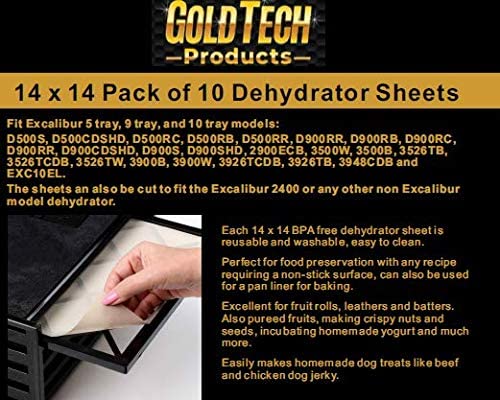 Food Dehydrator Sheets