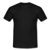 Black Plain Polo t-shirt for men